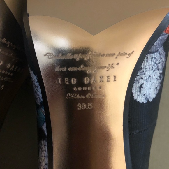 New Ted Baker 👠 Shoes. Classy and Unique with Flowers & Butterflies - Picture 6 of 13